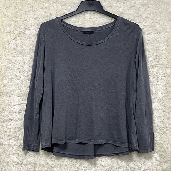 ARITZIA Talula Long Sleeve Washed Tee - Picture 1 of 6